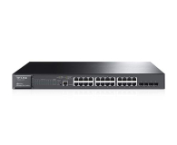 TP-Link 28p T2600G-28MPS Rack (24x1000Mbit, 4xSFP, 24xPoE) - 175492 - zdjęcie 1